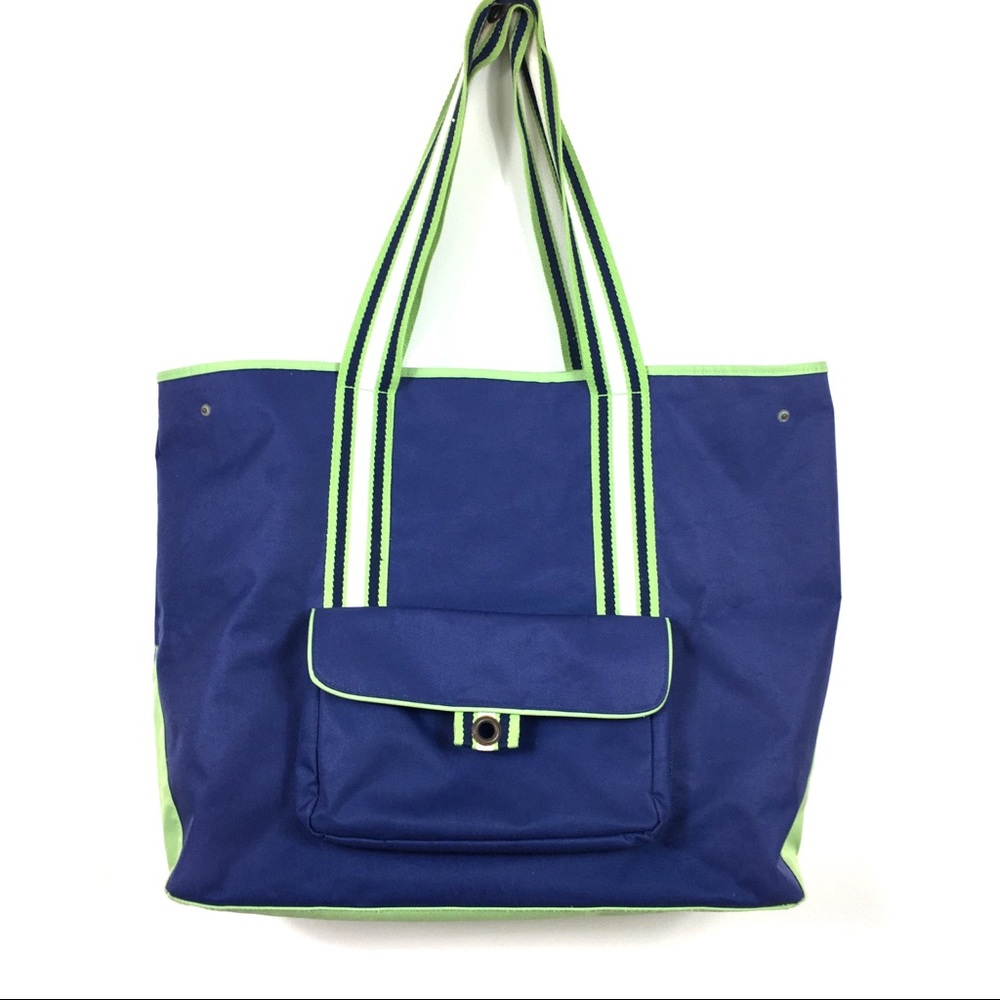 Pottery barn kids oversized blue beach bag